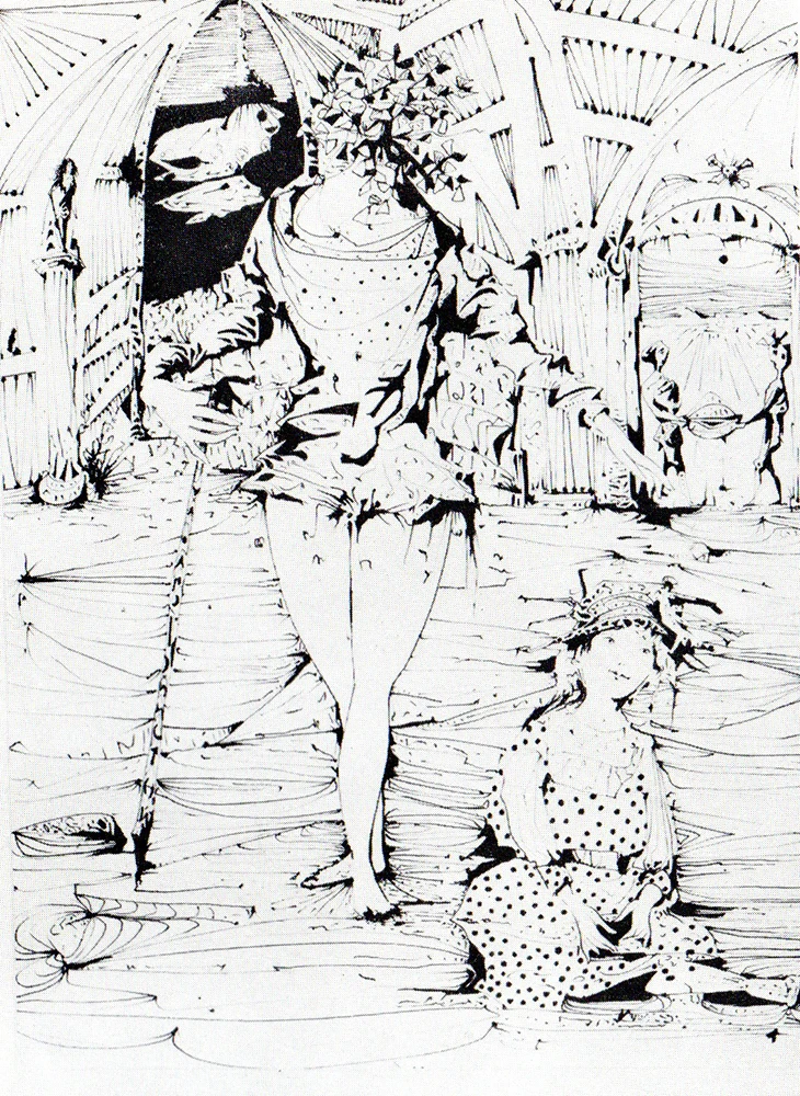 Figura, tinta, 1948